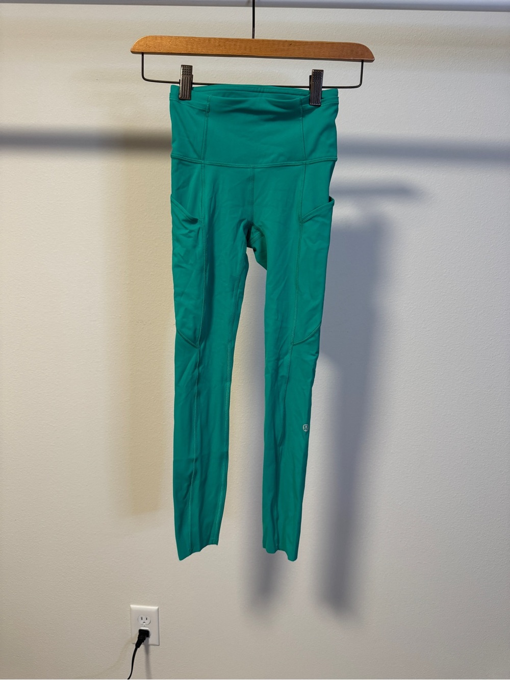 Lululemon Align High-Rise Pants w/ Pockets 25” Tidewater Teal Size 0 NWOT